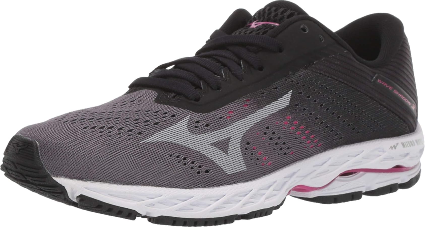 【送料無料】未使用：MIZUNOランニングシューズ「WAVE SHADOW」 Amazon | Mizuno レディース Wave Shadow 3 ランニングシューズ